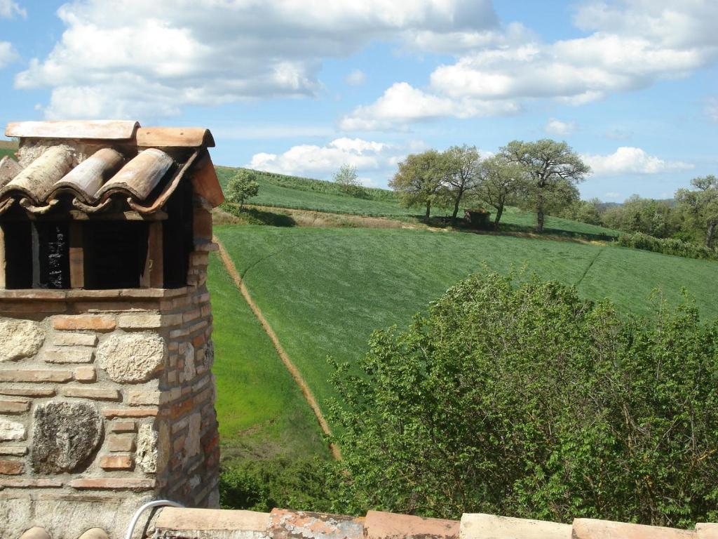 Agriturismo Bio Tra Cielo E Terra Apartment Grutti Bagian luar foto