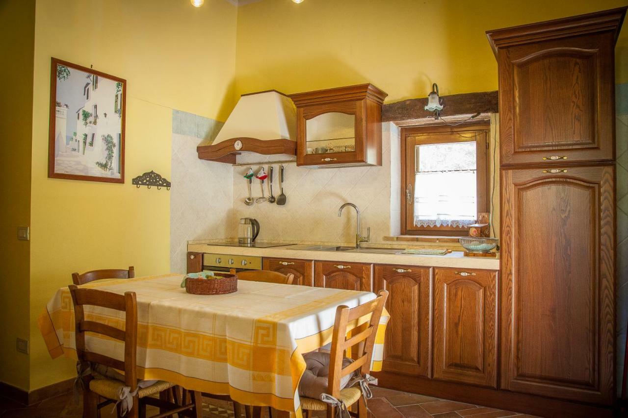 Agriturismo Bio Tra Cielo E Terra Apartment Grutti Bagian luar foto